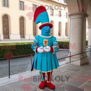 Turquoise Swiss Guard...