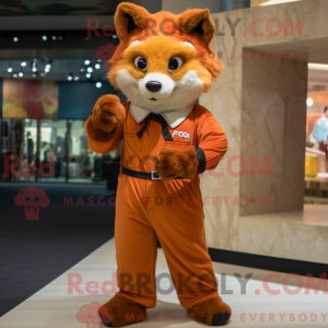 Ræve maskot kostume...