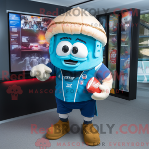 Cyan Enchiladas mascot...