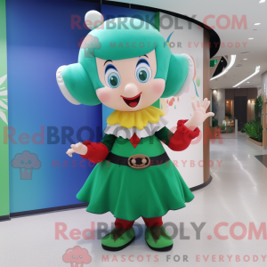 Elf mascot costume...