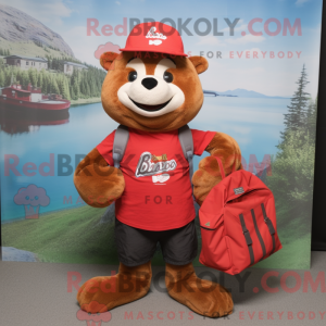 Red Beaver máscara de...
