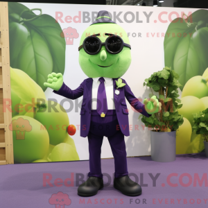 Olive Grape maskot kostyme...