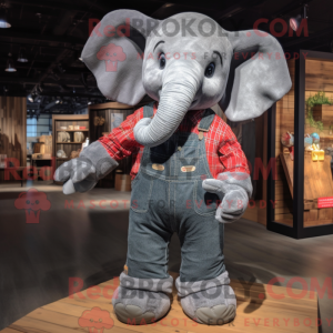 Gray Elephant mascot...