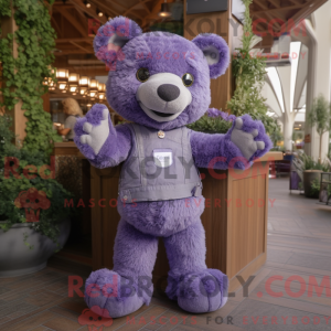 Lavendel teddybeer...