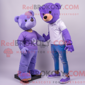 Lavender Teddy Bear...