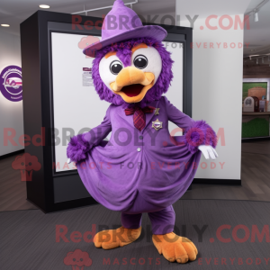 Lilla Fried Chicken maskot...