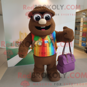 Brown Rainbow mascot...