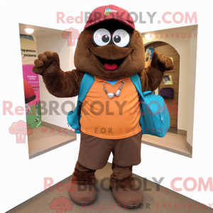 Brown Rainbow mascot...