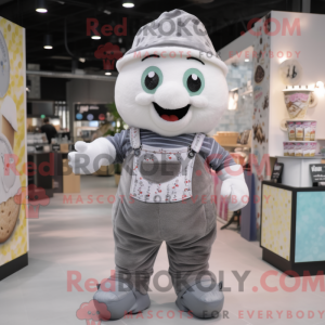Gray Ice Cream mascot...