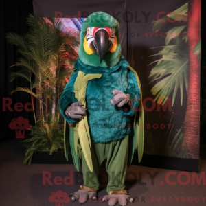 Costume de mascotte d ara...