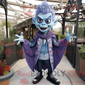Lavender Vampire mascot...