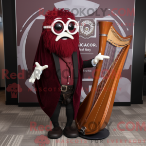 Maroon Celtic Harpe...