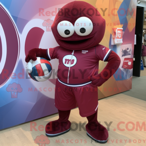 Personaggio mascotte Maroon...