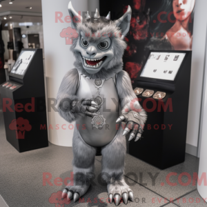 Silver Gargoyle mascot...