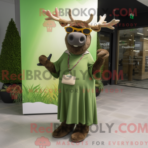 Postava maskota Olive Irish...