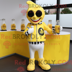 Postava maskota Yellow...