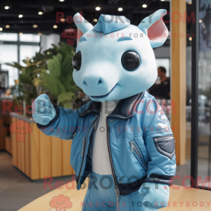 Sky Blue Rhinoceros...