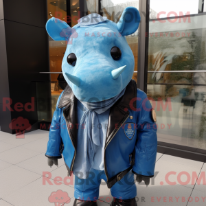 Sky Blue Rhinoceros...