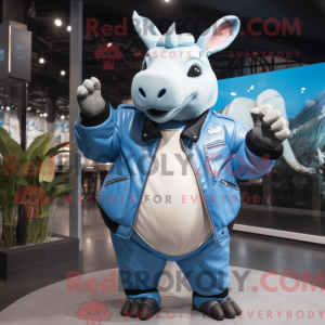 Sky Blue Rhinoceros...