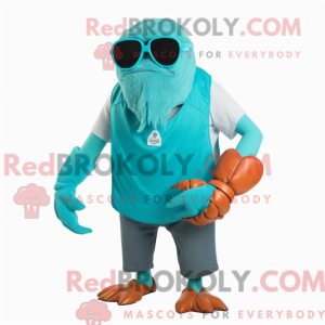 Costume mascotte de crabe...