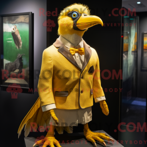 Postava maskota Gold Crow...