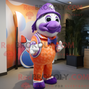 Lavender Clown Fish mascot...