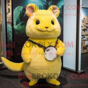 Gul Chinchilla maskot...