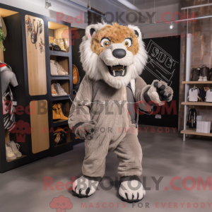 Sølv sabeltandet tiger...