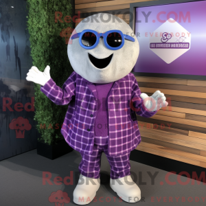 Purple Stingray mascot...