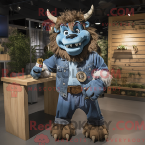 Minotaur mascot costume...