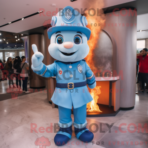 Sky Blue Fire Fighter...