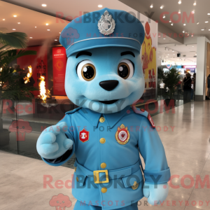 Sky Blue Fire Fighter...
