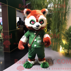 Forest Green Red Panda...