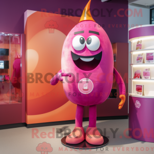 Magenta Apricot mascot...