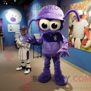 Lavender Spider mascot...