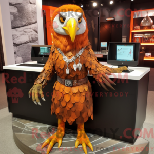 Postava maskota Rust Eagle...