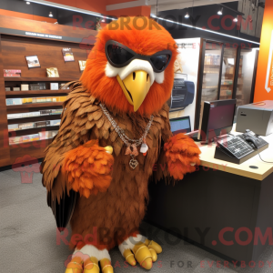 Rust Eagle Maskottchen...