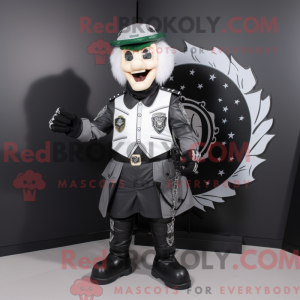 Uma figura de máscara de...