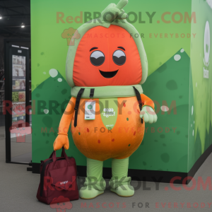 Rust Melon mascottekostuum...