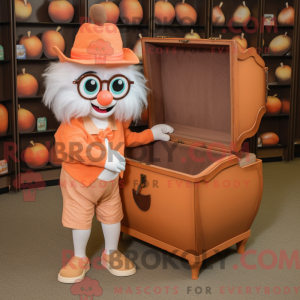 Maskottchenkostüm Peach...