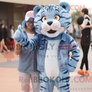 Figura de máscara de tigre...