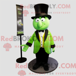 Lime Green Moussaka mascot...