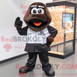 Black Ice Cream mascot...