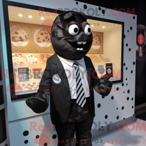 Black Ice Cream mascot...