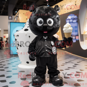 Black Ice Cream mascot...