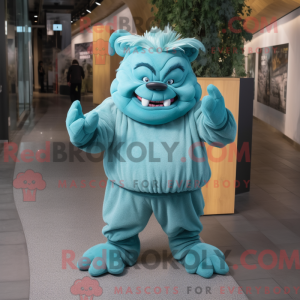Figura de máscara Teal Ogre...