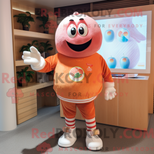 Peach Shakshuka mascot...
