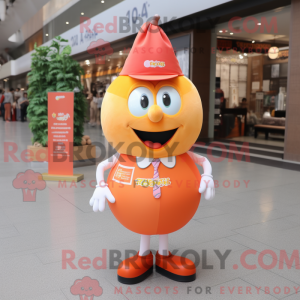 Peach Shakshuka mascot...
