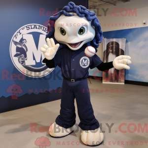 Navy Medusa Maskottchen...