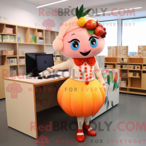 Postava maskota Peach...